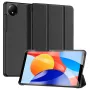 Dux Ducis Redmi Pad SE 8.7 Domo Series Tri-fold Stand PU Leather Tablet Cover Black