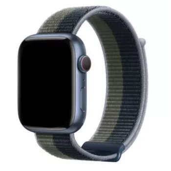 Dux Ducis Silicone Watch Band for Apple Watch 38/40/41mm Series 8/7/6/5/4/3/2/SE - Blue