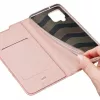 DUX DUCIS Skin Pro Flip Case for Samsung Galaxy A54 5G, Pink, PU Leather with Card Slot and Stand
