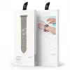 DUX DUCIS Stainless Steel Link Bracelet for Apple Watch Band 7/6/5/4/3/2/SE (41/40/38mm) Silver