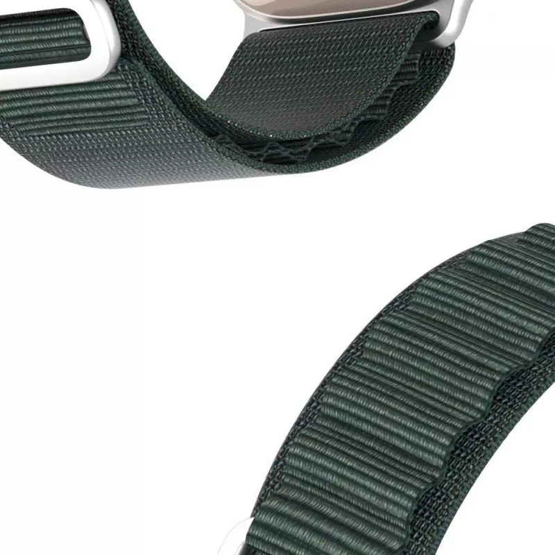 Dux Ducis Strap GS Version Sport Strap with Buckle for Apple Watch 42/44/45/49mm - Green