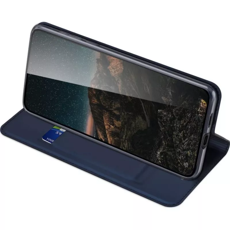 DUX DUCIS Wallet Case Skin Pro for Samsung Galaxy S25, Blue