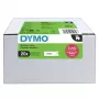 DYMO D1 Label Tape 9mm x 7m Black on White (10-Pack)