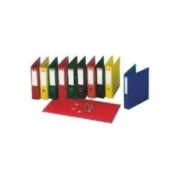 DYMO Esselte Standard Lever Arch File A4 75 mm Assorted PP Laminated Cardboard (Pack of 10) 624177