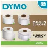 DYMO LabelWriter Address Labels 99010, 28x89 mm, White, 2 Rolls of 130
