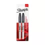 DYMO Sharpie Fine Point Permanent Marker Black (2-Pack)