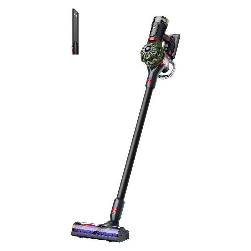 Dyson V8 Cyclone 2-in-1 Cordless Stick Vacuum Cleaner, 115 AW Suction, 40 min Runtime, HEPA Filtration, Bagless, 0.54 L, Black