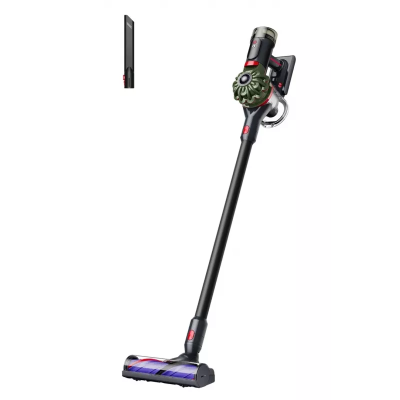Dyson V8 Cyclone 2-in-1 Cordless Stick Vacuum Cleaner, 115 AW Suction, 40 min Runtime, HEPA Filtration, Bagless, 0.54 L, Black