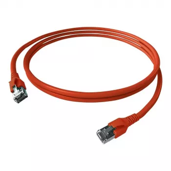 EASYLAN FlexBoot Patch Cable Cat.6A S/FTP Red 2m