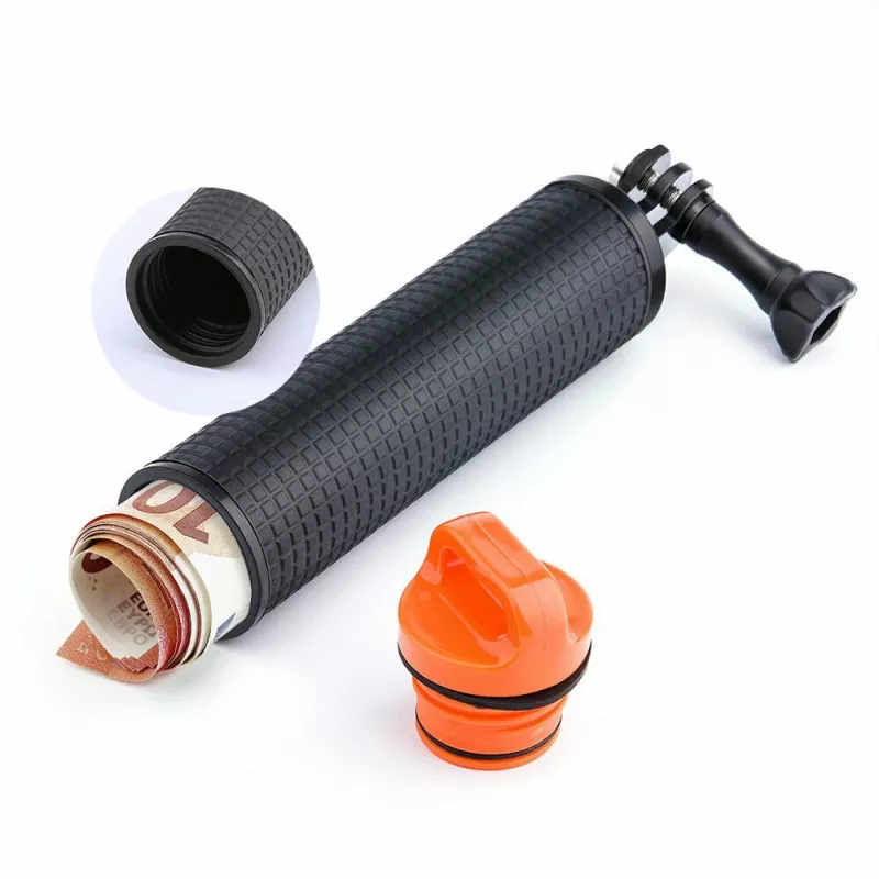 Easypix GoXtreme Waterproof Floating Grip 55241 - 12-Piece Action Camera Accessory Set