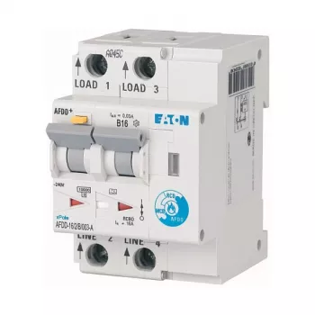 Eaton AFDD-16/2/B/003-A Arc Fault Detection Device, 2-Pole, B16A, 30mA Type A
