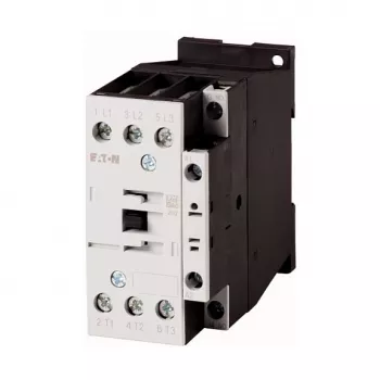 Eaton DILM32-10 Power Contactor – 3 Poles + 1 NO Auxiliary, 230V AC 50/60Hz Coil, 15kW @ 400V AC-3, 32A, Screw Terminals, IP20, 277268