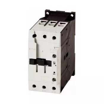 Eaton DILM65 3-Pole Power Contactor, 230 V 50 Hz / 240 V 60 Hz Coil, 65 A AC-3, 30 kW 400 V, Screw Terminals, DIN Rail Mount