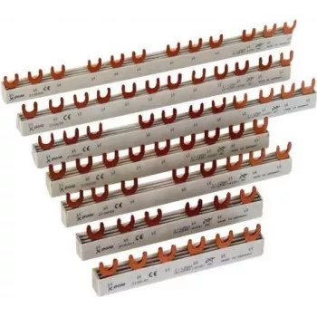EATON EVG Euro-Vario-S 3-Phase Busbar 12 Modules 63A 10mm² Pin Type (215639)