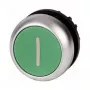 Eaton M22-D-G-X1 Flat Pushbutton Actuator, Green, Momentary (216607)