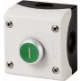 Eaton M22-D-G-X1/KC11/I Pushbutton Panel Grey, 1NO+1NC, Momentary, 22.5mm, IP66/IP67/IP69K 216522