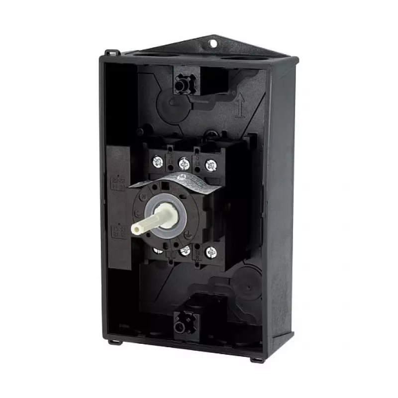 Eaton P1-25/I2/SVB-SW/HI11 3-Pole Main Switch 25A Surface Mount Black/White