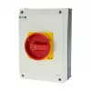 Eaton P3-63/I4/SVB 3-Pole Main Switch with Emergency Stop, 63 A, Surface Mount, IP65