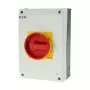 Eaton P3-63/I4/SVB 3-Pole Main Switch with Emergency Stop, 63 A, Surface Mount, IP65