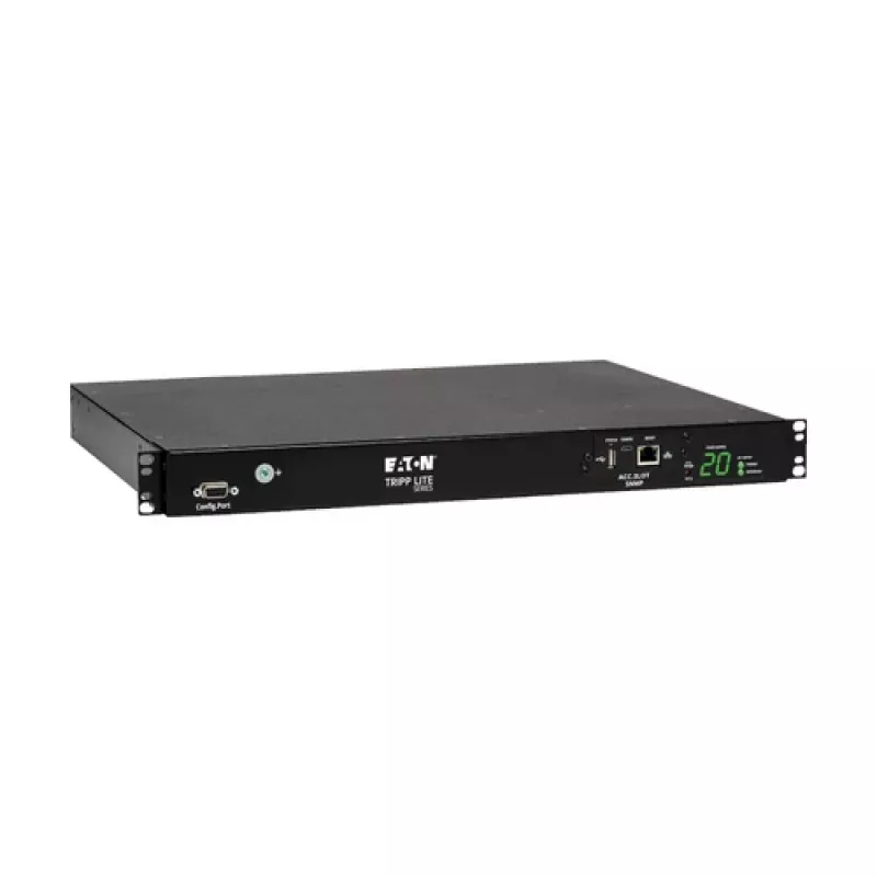 EATON PDUMH20HVATNET Metered PDU 20A 208/240V 0U Vertical Rackmount with 20 Outlets
