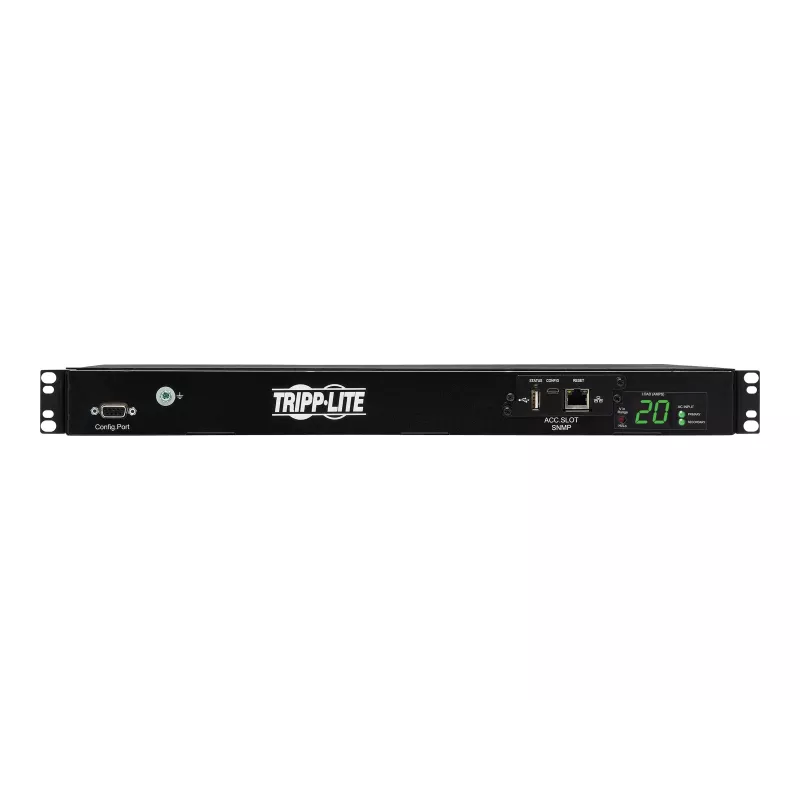 EATON PDUMH20HVATNET Metered PDU 20A 208/240V 0U Vertical Rackmount with 20 Outlets