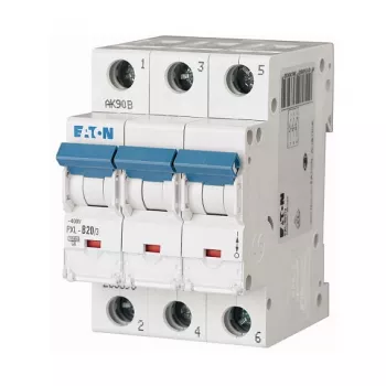 Eaton PXL-C20/3 Miniature Circuit Breaker (MCB) 3-Pole 20 A C-Curve 10 kA