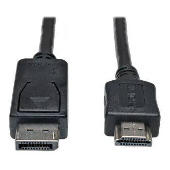 Eaton Tripp Lite P582-003 DisplayPort to HDMI Adapter Cable, 0.91 m, 1080p, Black