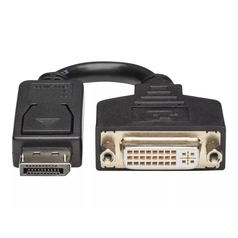 EATON Tripp Lite Series DisplayPort to DVI-I Adapter Cable (M/F), 6 in. (15.2 cm)