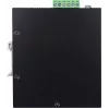 Eaton Tripp Lite Series Industrial Gigabit PoE++ Injector, 60W, 802.3bt, Midspan, -40°C to 75°C, IP30, Dual 24-57VDC, DIN Rail, 1-Port, Black
