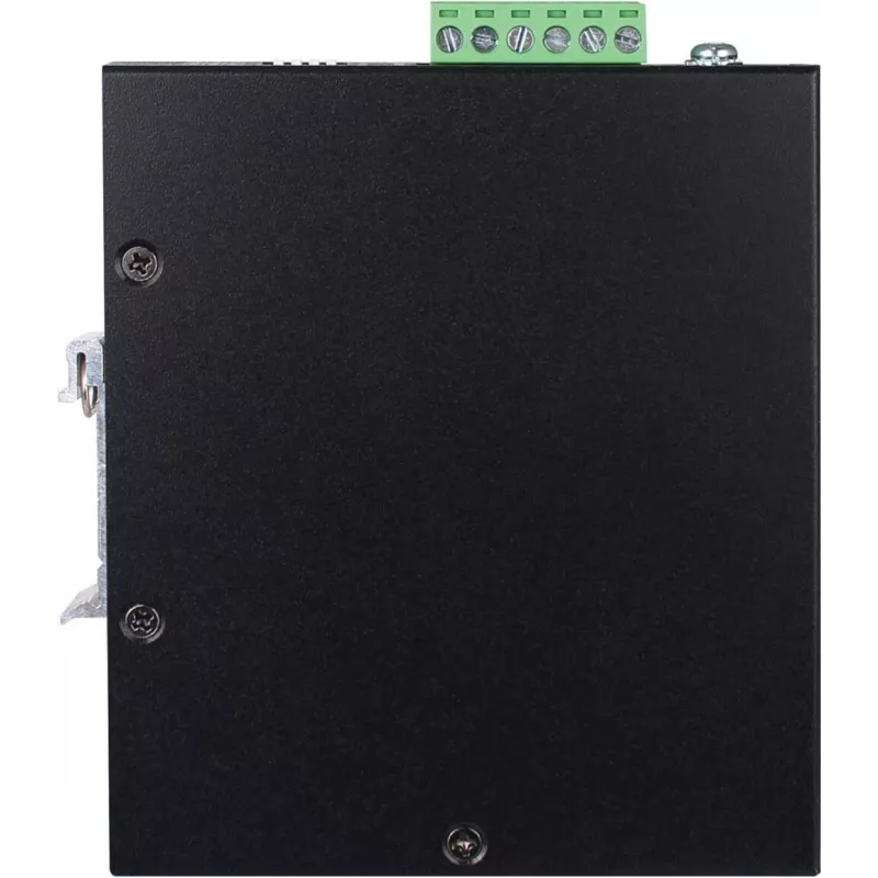 Eaton Tripp Lite Series Industrial Gigabit PoE++ Injector, 60W, 802.3bt, Midspan, -40°C to 75°C, IP30, Dual 24-57VDC, DIN Rail, 1-Port, Black