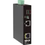 Eaton Tripp Lite Series Industrial Gigabit PoE++ Injector, 60W, 802.3bt, Midspan, -40°C to 75°C, IP30, Dual 24-57VDC, DIN Rail, 1-Port, Black