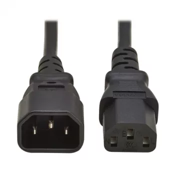 Eaton Tripp Lite Series Power Cord - IEC 60320 C14 to IEC 60320 C13 - 1.8 m (6 ft) - Black
