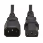 Eaton Tripp Lite Series Power Cord - IEC 60320 C14 to IEC 60320 C13 - 6 ft (1.83 m) - Black