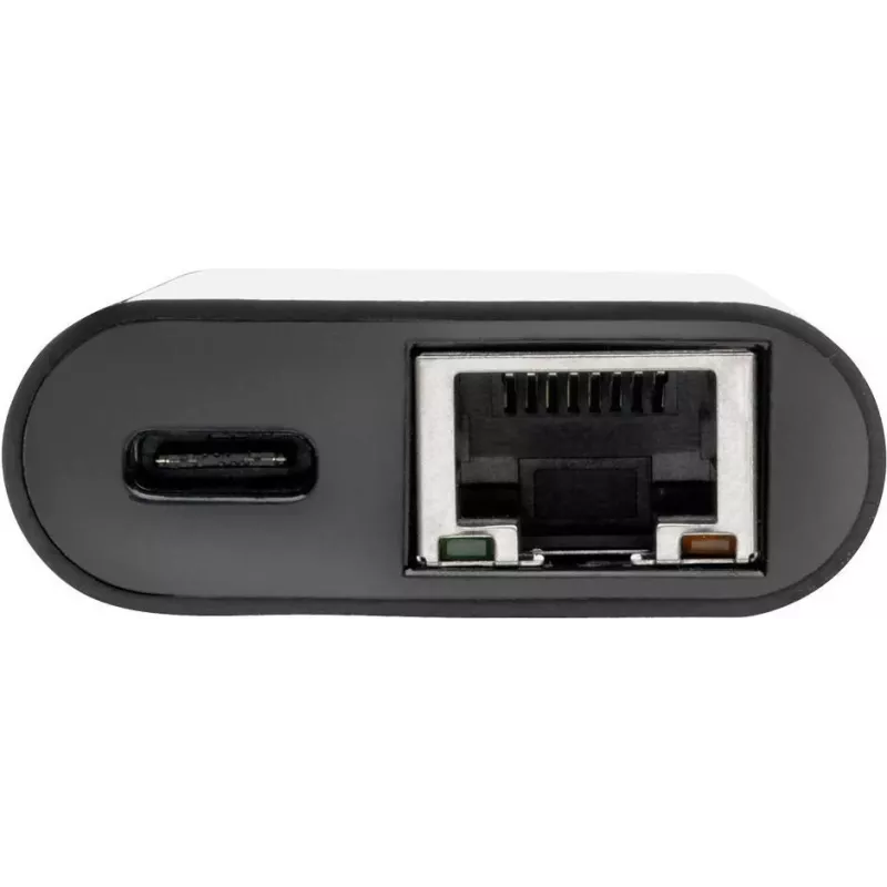 Eaton Tripp Lite U436-06N-GB-C USB-C to Gigabit Ethernet Adapter with USB-C PD Charging - Thunderbolt 3 - Black
