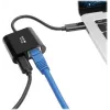 Eaton Tripp Lite U436-06N-GB-C USB-C to Gigabit Ethernet Adapter with USB-C PD Charging - Thunderbolt 3 - Black
