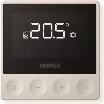 Eberle ATR 4500 Surface-Mounted Room Thermostat 5-30°C White RAL9016 567195457600