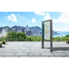 Edbak POK90 Outdoor Floor-Standing Display Enclosure for Samsung LH46OHA 46 inch