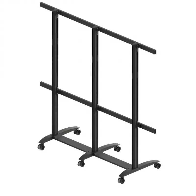 EDBAK TRV400.006 Mobile Stand for Samsung 130-inch IAC LED Display, 200 kg, Black