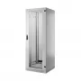 EFB 19-inch Network Cabinet Set PRO 42U, 800x1000 mm, RAL7035, 4-Fan Roof Unit, Power Supply + Plinth