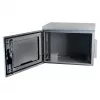EFB 19-inch Wall-Mount Cabinet IP55 12U Glass Door Depth 600 mm RAL7035