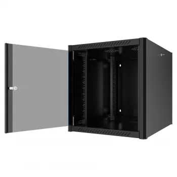 EFB 19 inch Wall-Mount Cabinet 26U, 800mm Depth, RAL9005 Jet Black