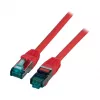 EFB Cat.6A S/FTP LSZH Patch Cable RJ-45 to RJ-45, 0.5m, Grey