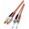 EFB Duplex Fiber Patch Cable SC-ST OM3 50/125µm LSZH Aqua 5m