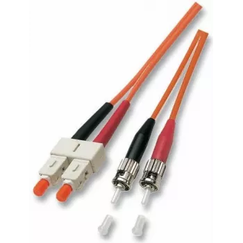 EFB Duplex Fiber Patch Cable SC-ST OM3 50/125µm LSZH Aqua 5m