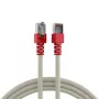 EFB ECOLAN Cat.5e SF/UTP Crossover Patch Cable, RJ45, CCA, PVC, Grey, 0.5m