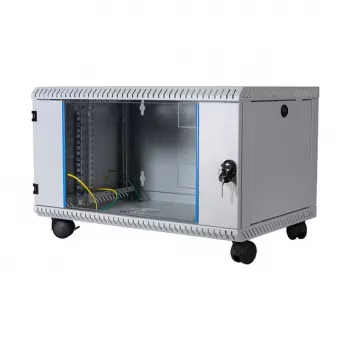 EFB Elektronik 1-Part Wall Mount Cabinet 15U 19 inch Light Grey RAL 7035 600x600x740 mm
