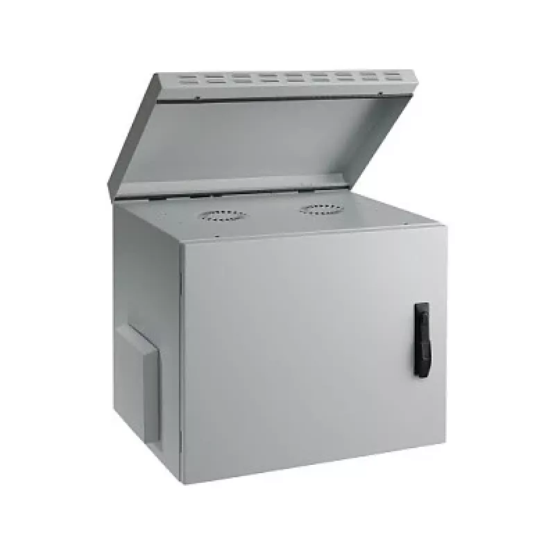 EFB-Elektronik 19 inch Wall-Mount Cabinet IP55, 20U, Glass Door, 600 mm Depth, RAL 7035 (691720IP55.2G)