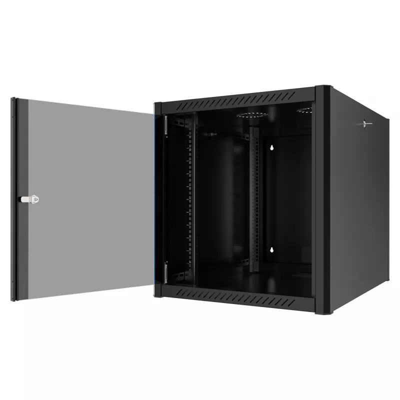 EFB Elektronik 19 inch Wall Mount Enclosure 16HE, Depth 800 mm, Pre-assembled, RAL 9005