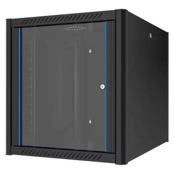 EFB Elektronik 19 inch Wall Mount Enclosure 16HE, Depth 800 mm, Pre-assembled, RAL 9005