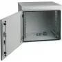 EFB Elektronik 19 inch Wall-Mount Enclosure IP55, 7U, Steel Door, Depth 600 mm, RAL 7035 (Light Grey)